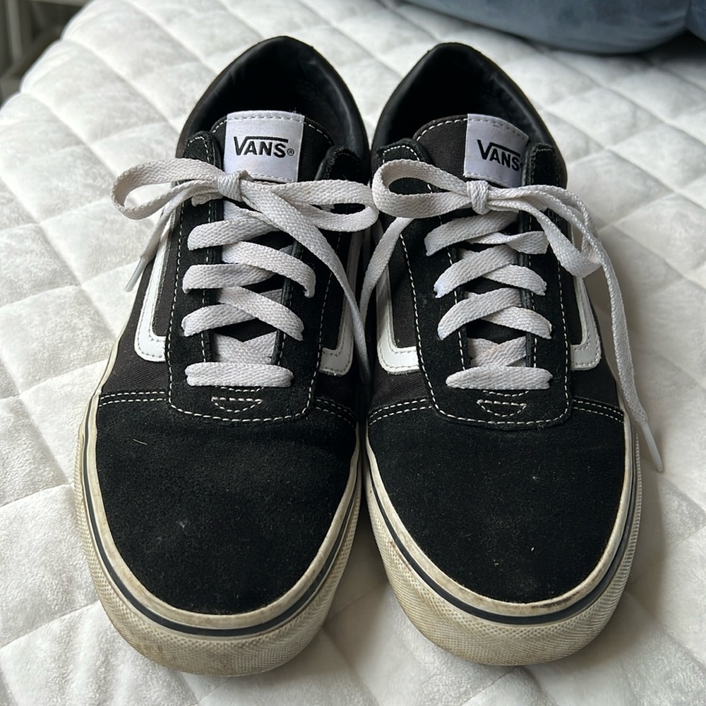 VANS Classic Old Skool Black Suede Sneaker Shoes